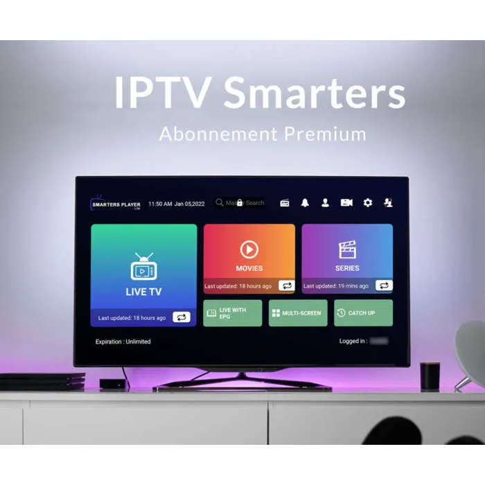 IPTV Smarters Pro TV Samsung
